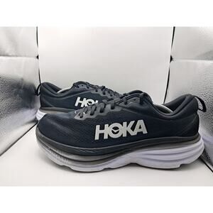 Size 12M 4E Wide | 13.5W 4E Wide - Hoka One One Bondi 8 X-Wide - 1127955-BWHT